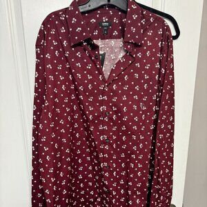 Men's Button down Shirt - Express Slim Fit - Size XL Tall